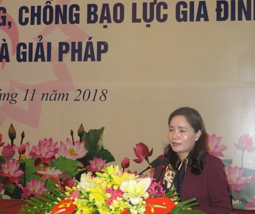 Việc sửa đổi Luật Phòng, chống bạo lực gia đình và các văn bản quy phạm pháp luật là cần thiết - Anh 2