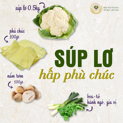Món chay chế biến ăn ngay “chống dịch” :  Su lơ hấp phù chúc tươi - Anh 1