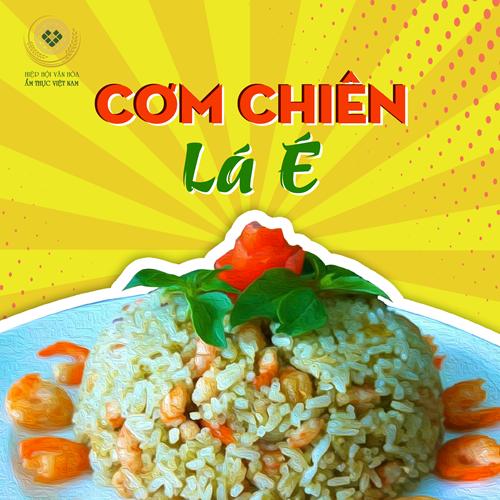 Cơm chiên lá é - Anh 1