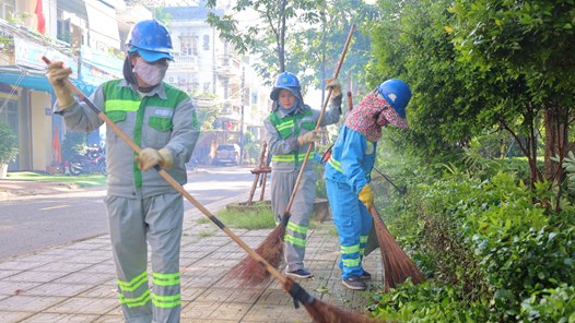 Chung tay xây dựng đô thị Quảng Ngãi xanh, sạch, đẹp