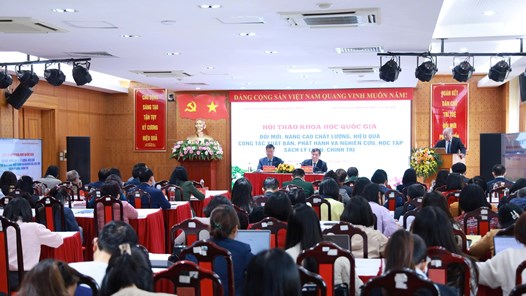 Đổi mới công tác xuất bản sách lý luận, chính trị trong kỷ nguyên số