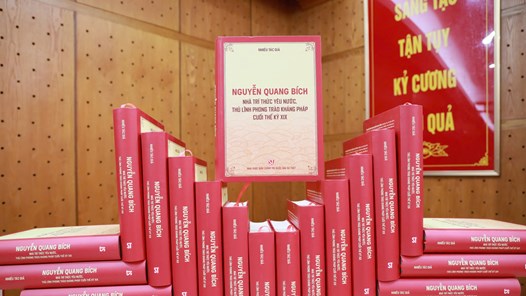 Ra mắt sách về Nguyễn Quang Bích – thủ lĩnh phong trào kháng Pháp cuối thế kỷ XIX