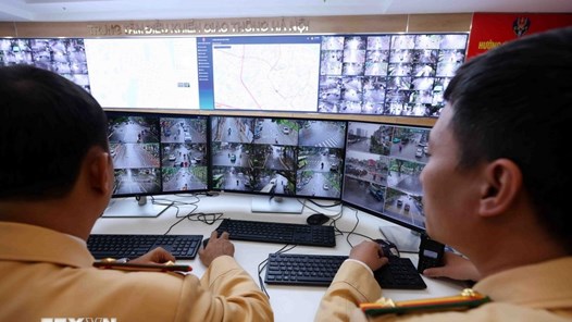 Người dân có thể nhận thông báo phạt nguội và quét mã QR nộp phạt qua VNeTraffic mà không cần đến trụ sở công an