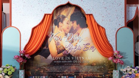 Công chiếu “Vạn dặm yêu em” - bộ phim về chuyện tình xuyên biên giới Việt – Ấn