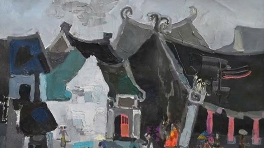 “Những ngày thảnh thơi“- trở về trong miền ký ức hội họa của Trần Nguyên Dũng