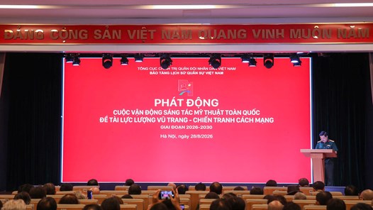 Phát động Cuộc vận động sáng tác mỹ thuật đề tài Lực lượng vũ trang - Chiến tranh cách mạng