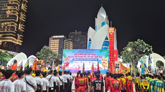 Khai mạc Giải Lân Sư Rồng các CLB tỉnh Khánh Hòa năm 2026