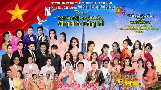 Đưa cải lương đến Trường Đại học Việt - Đức mừng Quốc khánh