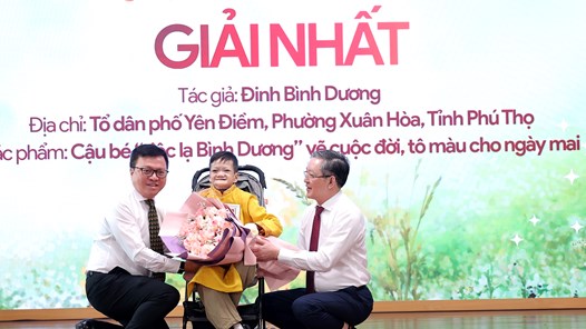 Lễ trao giải Cuộc thi viết “Ngày mai trong mắt em” năm 2026
