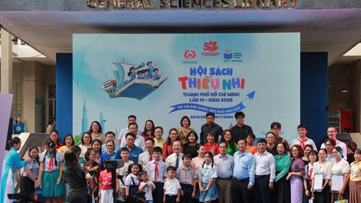 Khai mạc Hội sách Thiếu nhi TP.HCM lần VI - năm 2026