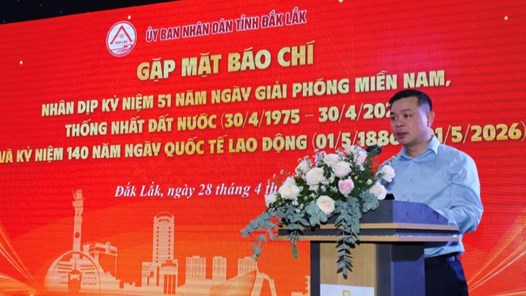 Đắk Lắk: Cam kết đồng hành cùng báo chí, xây dựng môi trường thông tin minh bạch