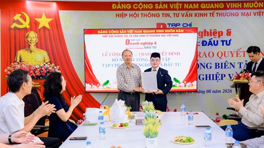 Bổ nhiệm Tổng Biên tập Tạp chí Doanh nghiệp và Đầu tư