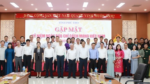 Phú Thọ gặp mặt các cơ quan báo chí nhân kỷ niệm 101 năm Ngày Báo chí cách mạng Việt Nam