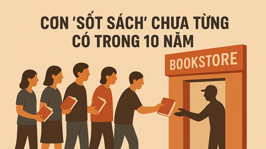 Cơn “sốt sách” chưa từng có trong 10 năm, sau hiệu ứng điện ảnh và giải thưởng