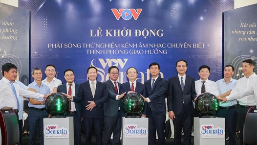 Khởi động phát sóng thử nghiệm Kênh âm nhạc VOV Sonata - FM89
