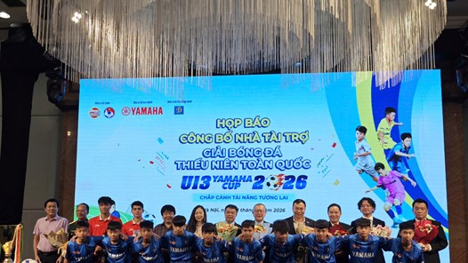 Giải U13 toàn quốc Yamaha Cup mở rộng độ tuổi, tạo cơ hội cho tài năng trẻ