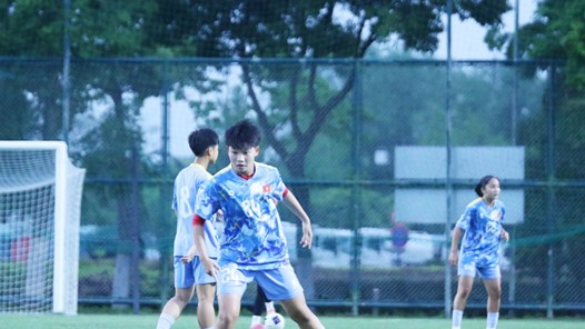 Thanh Lam quyết tâm tiếp tục ghi dấu ấn cùng U17 nữ Việt Nam