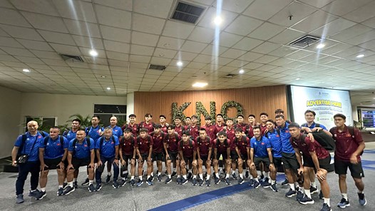 U19 Việt Nam có mặt tại Indonesia, sẵn sàng cho giải U19 Đông Nam Á 2026