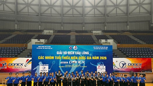 Đà Nẵng đăng cai Giải Vô địch Cầu lông các nhóm tuổi Thiếu niên Quốc gia 2026