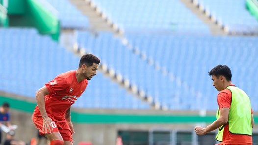Đội tuyển Việt Nam hoàn thiện phương án tấn công trước màn thử sức với Yongin FC