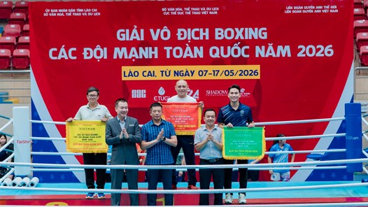 Bế mạc Giải vô địch Boxing các đội mạnh toàn quốc 2026
