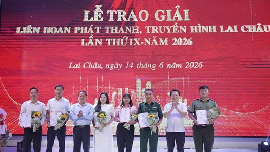 Trao giải Liên hoan phát thanh, truyền hình Lai Châu năm 2026