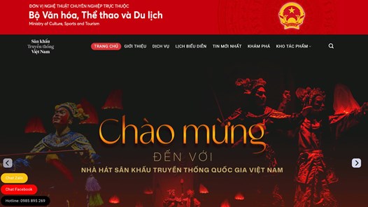 Ra mắt cổng thông tin điện tử về sân khấu truyền thống