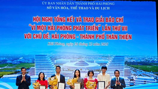 Giải Báo chí “Vì một Hải Phòng phát triển” lần thứ VIII nhận tác phẩm đến ngày 20.10