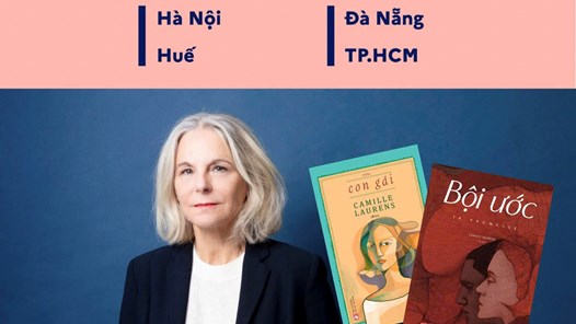 Nhà văn Pháp Camille Laurens giao lưu cùng độc giả Việt Nam