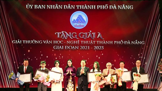 Đà Nẵng trao Giải thưởng Văn học - Nghệ thuật giai đoạn 2021 - 2025