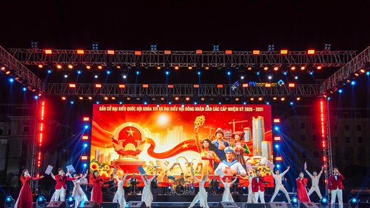 Đặc sắc chương trình nghệ thuật “Gửi trọn niềm tin” chào mừng bầu cử