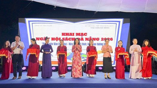 Ngày hội Sách Đà Nẵng 2026 lan tỏa văn hóa đọc tại Tiên Phước