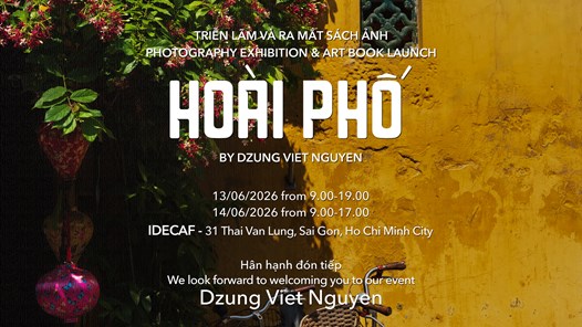Triển lãm và sách ảnh “Hoài phố”: Hội An trong miền nhớ