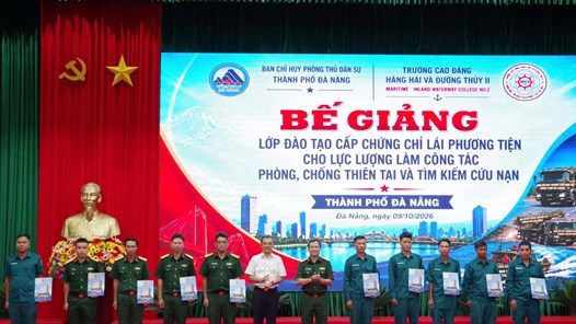 Đà Nẵng đào tạo gần 300 tay lái sẵn sàng cứu hộ mùa mưa bão