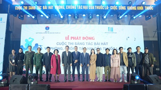 Hơn 100 ca khúc tham gia cuộc thi sáng tác về phòng, chống tác hại thuốc lá