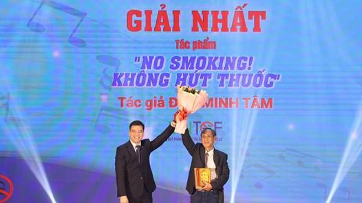Tổng kết và trao giải cuộc thi “Sáng tác bài hát về phòng, chống tác hại của thuốc lá“