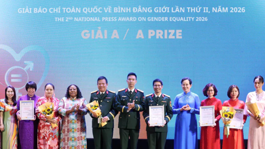 24 tác phẩm xuất sắc được trao giải Báo chí toàn quốc về bình đẳng giới lần thứ II
