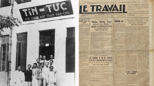 Báo Tin tức - Cơ quan của Mặt trận dân chủ ra số đầu tiên