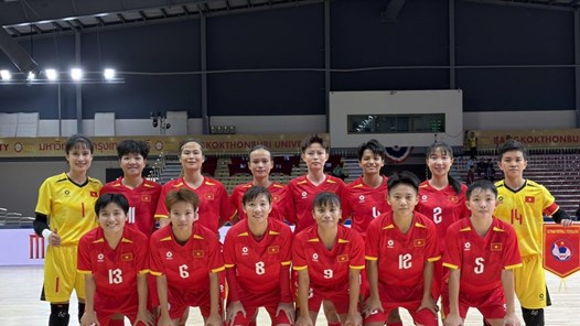 Thái Lan bị loại, tuyển Futsal nữ Việt Nam đứng trước cơ hội lịch sử vô địch SEA Games 33 