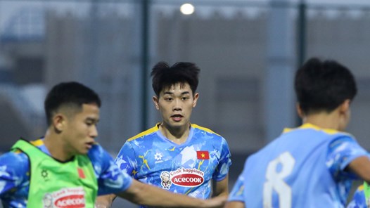 U23 Việt Nam có buổi tập đầu tiên tại Saudi Arabia