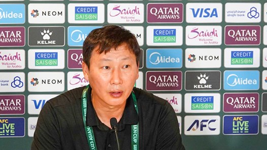 HLV Kim Sang-sik nói gì về trận thắng thăng hoa của U23 Việt Nam trước U23 Jordan?