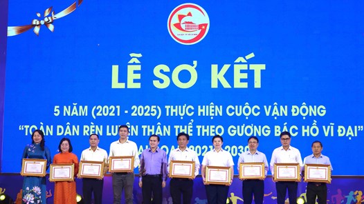TP.HCM sơ kết 5 năm phong trào rèn luyện thân thể theo gương Bác Hồ