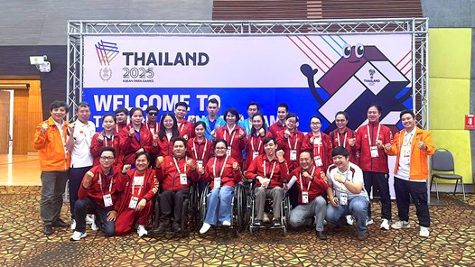 Cờ vua Việt Nam giành 7 HCV tại ASEAN Para Games 13