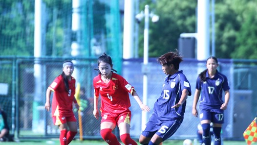 U17 nữ Việt Nam chia điểm với Thái Lan tại trận ra quân tại VCK U17 châu Á 2026 