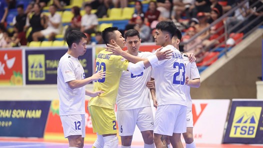 Thái Sơn Bắc vô địch lượt đi Giải futsal VĐQG 2026