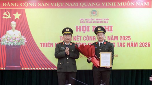 Đại tá Nguyễn Thanh Bình được phân công giữ chức Tổng Biên tập Báo CAND