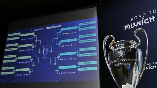 Kết quả bốc thăm vòng 1/8 Champions League: Man City tái ngộ Real Madrid