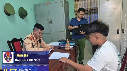 Từ video người dân cung cấp, hàng loạt vi phạm giao thông ở Thanh Hóa bị xử lý