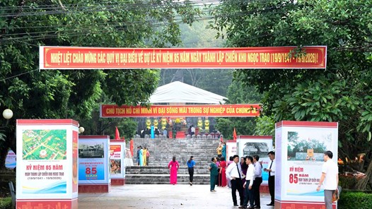 85 năm Chiến khu Ngọc Trạo qua 150 hình ảnh, tư liệu