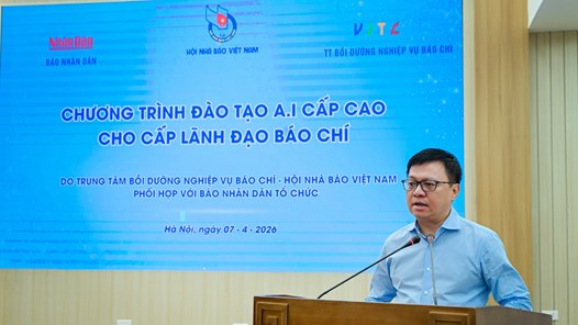 Đào tạo AI cấp cao cho lãnh đạo các cơ quan báo chí 